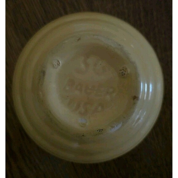 Vintage Bauer  Beehive Ringware Mixing Bowl 5 1/4" Yellow USA - Picture 3 of 6
